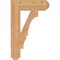 Ekena Millwork Balboa Craftsman Smooth Bracket, Western Red Cedar, 5 1/2"W x 22"D x 34"H BKT06X22X34BOA04SWR - alternate 3